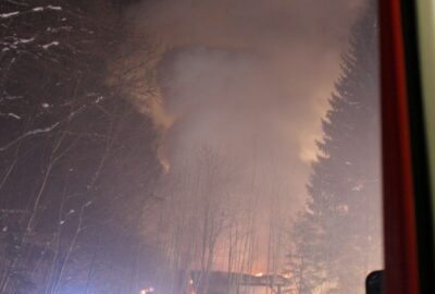 Scheunenbrand, Tradigistgegend, 27.02.2013