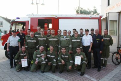 Ausbildungsprüfung „Technischer Einsatz“ in Bronze, 07.06.2013